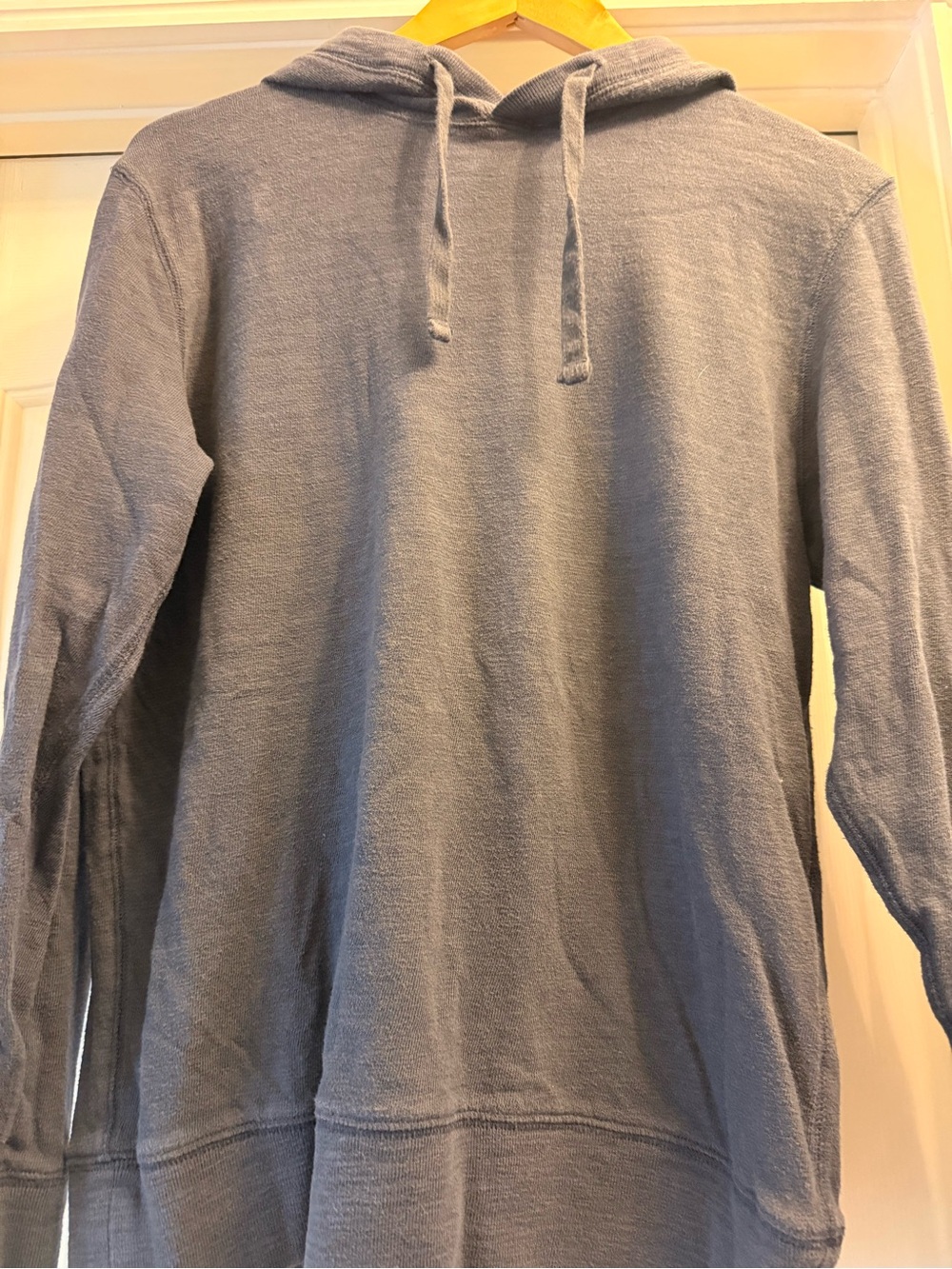 Men's Faherty Lightweight Hooded Pullover - Navy Blue